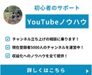 これからYouTubeを始める方の相談乗ります 現在チャンネル登録者5000人のチャンネルを運営中！ イメージ1