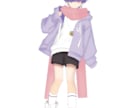 配信やTRPGで使える立ち絵描きます 全身立ち絵を最短三日でお手元へ！ イメージ3