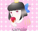 おしゃれでかわいい女性のSNS用アイコンを作ります SNSなどで使える似顔絵(アイコン)を描きます。 イメージ7