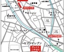 シンプルで見やすい地図作ります 不動産チラシ製作20年以上の実績があります イメージ8