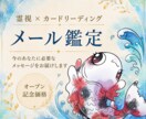 あなたに必要なメッセージを丁寧にお届けします 霊視とカードを使って総合鑑定します イメージ1
