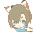 ちびキャラ(バストアップ)描きます 低価格でケモ耳のちびキャラアイコンを描きます イメージ2