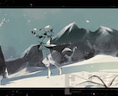 目にとまる一枚絵表紙・挿絵お描きします 同人誌・小説挿絵などお任せください！ イメージ1