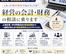 経営の会計・財務・資金繰りを一緒に考えます 経営の会計・財務・資金繰りの相談に乗ります イメージ1