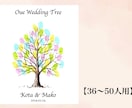 ゲストの皆様と一緒に、結婚証明書を創ります 世界に1つだけのウエディングツリーです^ ^ イメージ4