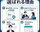 キャリコン実技をまとめて3回集中練習で仕上げます ロープレ2回×3セット★試験直前の総仕上げをまとめて予約 イメージ5