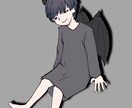 ポップ〜ダークなイラストまで！イラストお描きします SNS、アイコン、一枚絵、動画配信、サムネイルなど！ イメージ5