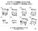 オープン価格！！似顔絵のLINEスタンプ作ります 10名様限定の特別価格【スタンプ8個】 イメージ3