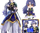 即IRIAMデビュー！3点セット制作ます 立ち絵、ミニキャラ、アイコン件サムネのセットです！ イメージ7