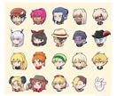 ちみ絵アイコン描きます ふんわりシンプルなデフォルメ絵のアイコンはいかがですか？ イメージ2