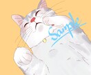 高画質！あなたの大切な家族をイラストにします フルオーダーメイドであなたの大切な家族をおしゃれな似顔絵に！ イメージ2