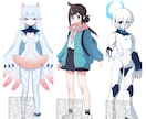 イラスト・立ち絵・デザインなど幅広く対応します Vtuber様、歌い手様、TRPGプレイヤー様におすすめ！ イメージ6