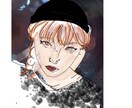 曲がった世界なイラスト描きます インスタ映え◎アイコンにも◎少々げちょ曲がった世界を^ ^ イメージ5