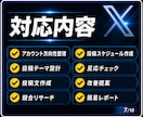X運用を投稿作成から改善提案までまとめて代行します X・Twitter運用代行｜SNS投稿作成と分析改善まで対応 イメージ7