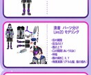 VTuber配信者向けLive2Dモデル制作します 初心者歓迎！低コストでイラストからモデリング込み！ イメージ4
