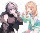 創作・配信活動向けイラスト制作します 空気感や感情表現を大切にしています イメージ5