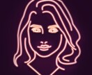 ネオン似顔絵作ります いただいた画像をネオンにするよ！ イメージ3