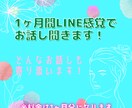 LINE感覚で、何でも聞きます 私と一緒にお悩み解決しませんか？1ヶ月時間内無制限！ イメージ2