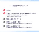 デザイナーが全力で考える、勝てる資料をお作りします プレゼン資料/営業資料/セミナー資料1スライド4,000〜！ イメージ4