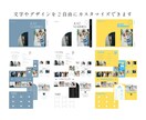 お洒落なプロフィールブックテンプレお渡しします 操作資料付！雑誌風のプロフィールブックCanvaテンプレート イメージ2