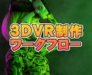 実写3DVR制作のノウハウを教えます 180°3DVR動画コンテンツの制作を考えている方向け！ イメージ1