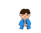 ラフでかわいい、でも確かに似てる似顔絵かきます メールやSNSのアイコン等で使える似顔絵描いちゃいます イメージ2