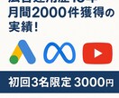 広告運用のプロが直接アドバイスします 【3名限定3,000円】ココナラ初出品お試し価格 イメージ1