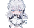 2500円でフリフリメイド服デフォルメ描きます お姿からどびきり可愛い衣装をデザイン♡ イメージ3