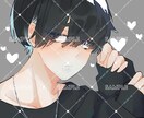 目を引くアイコンお描きします Twitter等のアイコンを夢絵からなんでもお描きします イメージ2