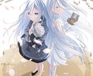 可愛くて綺麗で丁寧なイラストを描きます アイコン、キャラデザ、立ち絵、一枚絵などお描きします。 イメージ2