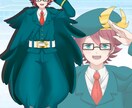 live2D用パーツ分けイラスト描きます VTuberさん、配信者さんにピッタリのお体仕立てます！ イメージ2