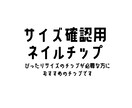こちらはサイズ計測用チップ販売ページになります ぴったりサイズのチップが必要な方におすすめです イメージ1