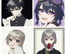 SNSやサムネで使うアイコンイラストを描きます 今なら！顔中心￥1000です！ イメージ1