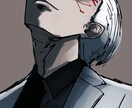 不思議な雰囲気の絵を描きます 綺麗、儚い、恐ろしいのジャンルで一味違った個性を イメージ2