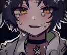 SNSアイコンや1枚絵、夢絵など描きます ダークな絵柄で癖になるようなイラストを描きます！♡ イメージ3
