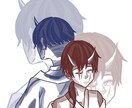 イラスト描いてます 自由気ままに色はがっつり塗りません イメージ2