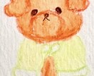 水彩タッチの動物の絵を描きます 癒し系の水彩タッチの動物のイラストを描きます イメージ3