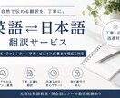 SNS・ファンレター・字幕など英語翻訳承ります 自然な表現で英語⇔日本語翻訳をしたい方へ、要望に寄り添います イメージ1