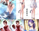 商用利用可/最短3日!!イラスト全般製作いたします アイコン/立ち絵/一枚絵/Live2Dなど承ります！！ イメージ10