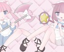 デフォルメのイラスト、アイコン描きます 可愛い女の子をアイコンにしたい方へ イメージ1