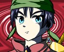 アニメ塗りのイラスト描きます アイコンやPC・スマホの壁紙にも！ イメージ1