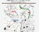 最短3日｜チラシ・Web用のMAP・案内図作ります 【フォーマット11種】不動産・住宅・店舗、イベント集客など イメージ2