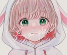瞳キラキラ繊細厚塗り！かわいいイラストを描きます きらきらかわいいアイコンお探しの方ぜひご覧下さい！ イメージ3