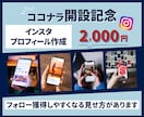 魅力を最大限引き出すインスタプロフィール作ります フォロワー獲得しやすくなる「見せ方」があります！ イメージ1