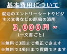 元公務員がエントリーシートを添削します 元市役所職員が丁寧なヒアリングでサポート！約1,000字OK イメージ5
