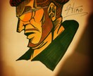 ステッカー風のオリジナルキャラ描けます ストリート系のイラストが好きな方にオススメです イメージ1