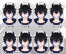 男女人外OK｜Live2Dモデルを一括制作します 初心者の方でも導入までサポートいたします！ イメージ2