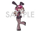 ポップなカートゥーン風デフォルメイラストを描きます あなたのキャラクターを、かわいいデフォルメイラストに！ イメージ2