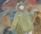 光を使った空気感のあるイラストを描きます 配信、CDジャケット、立ち絵などにどうぞ！ イメージ4