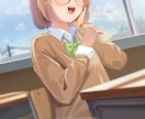 可愛い女の子の一枚絵を描きます 可愛く、優しい雰囲気のイラストをご用意します！ イメージ3